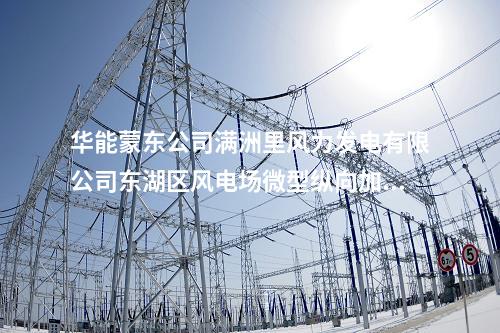 華能蒙東公司滿洲里風力發電有限公司東湖區風電場微型縱向加密及雙北斗對時裝置物資采購詢價公告